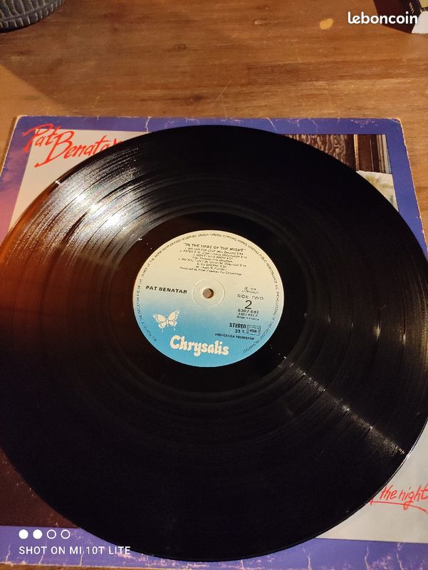 Pat Benatar – In The Heat Of The Night Vinyle, LP, Album, 33 tours (image 4)