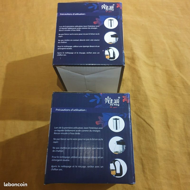 Lot De 2 Théières En Céramique - Neuves - Multicouleur - Sans Marque
