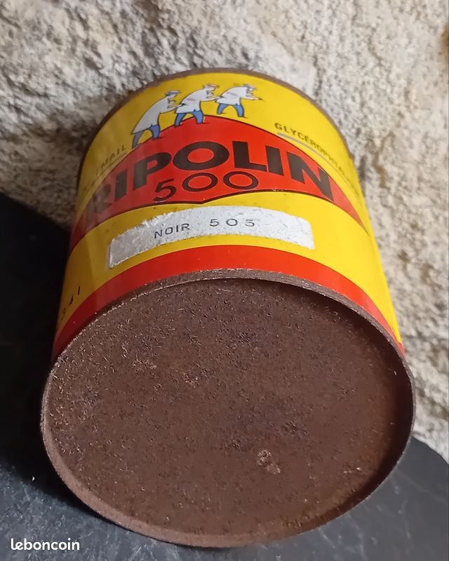 Ancien pot de peinture ture RIPOLIN (image 8)