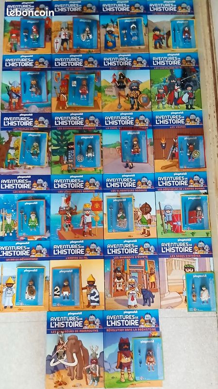 L'histoire du sport - Playmobil Altaya : Aventures de l'Histoire - Les