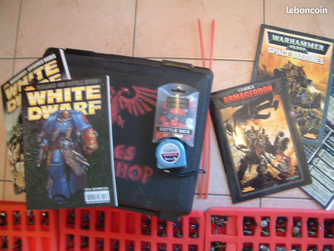 Warhammer 40000 Space Marines - Black Templars - Armée complète / Collection figurines / Jeux (image 10)