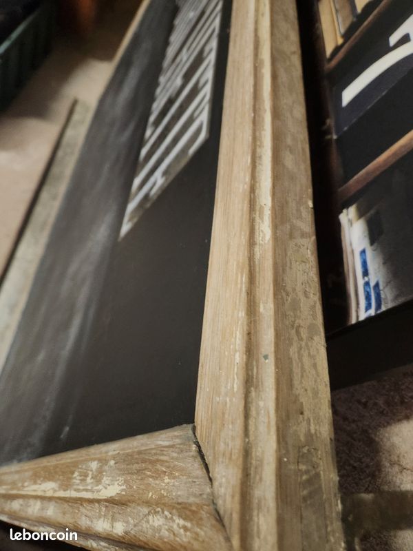 Tableau noir d ecole en bois (image 6)