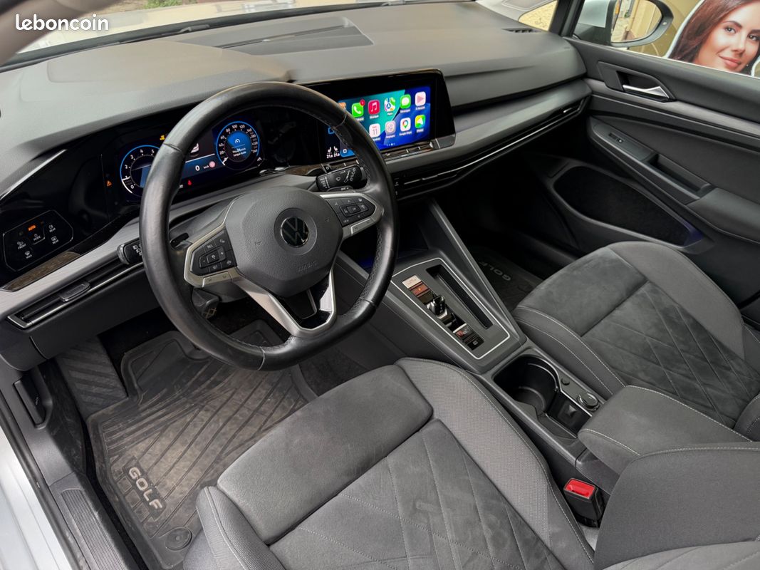 VOLKSWAGEN GOLF 8 1.5 E-TSI 150ch STYLE 1ST BVA APPLE CARPLAY (image 27)