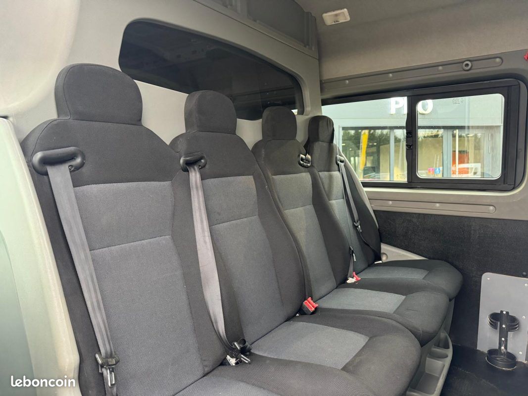 Renault master l2h2 dci 135 cabine approfondie 7 places / tva / prix ht 2020 (image 8)