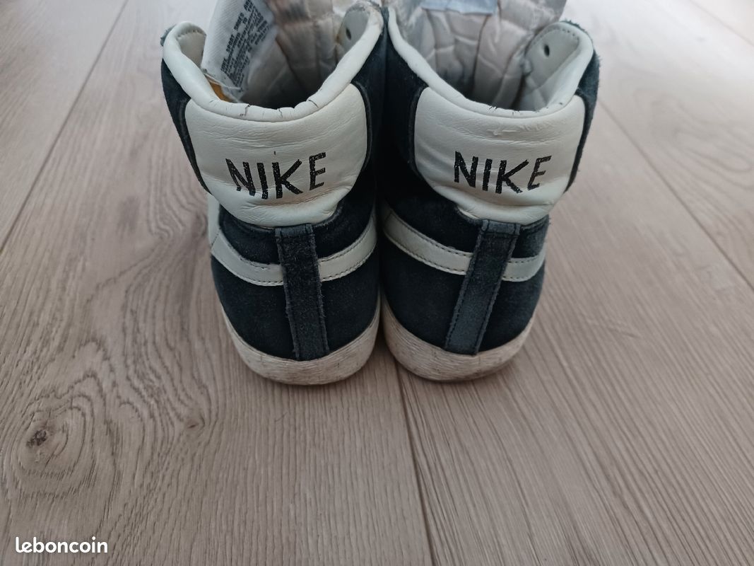 Nike blazer noir et blanche taille 37.5 mixte (image 4)