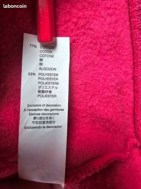 GAP Sweat à capuche avec logo pour femme, Rose sucre