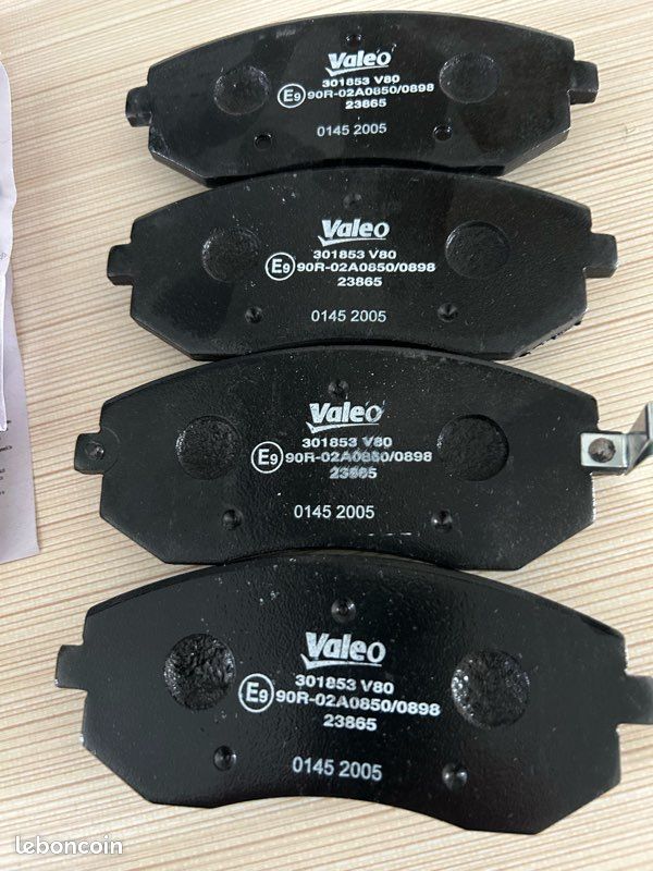 Plaquettes De Frein Valeo E-Performance 610395 - Jeu Arrière Pour Peugeot 308 3008 5008 Et Autres Modèles