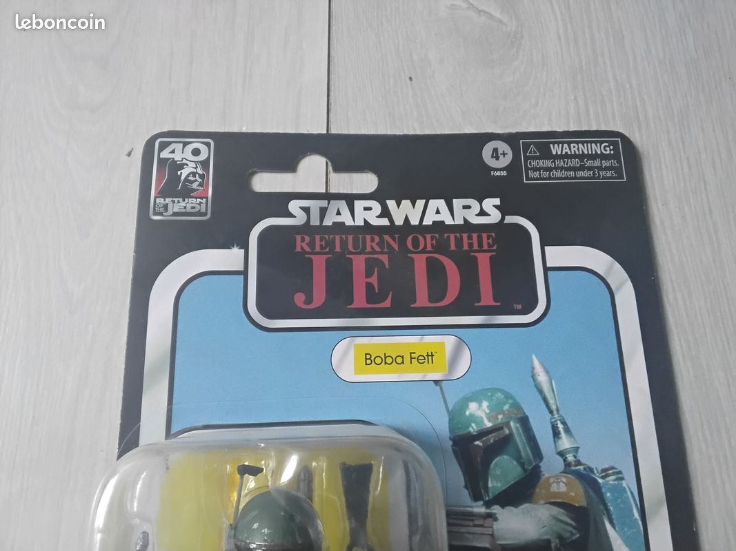 Figurine Boba Fett Star Wars – Le Retour Du Jedi – 40th Anniversary Kenner – Hasbro