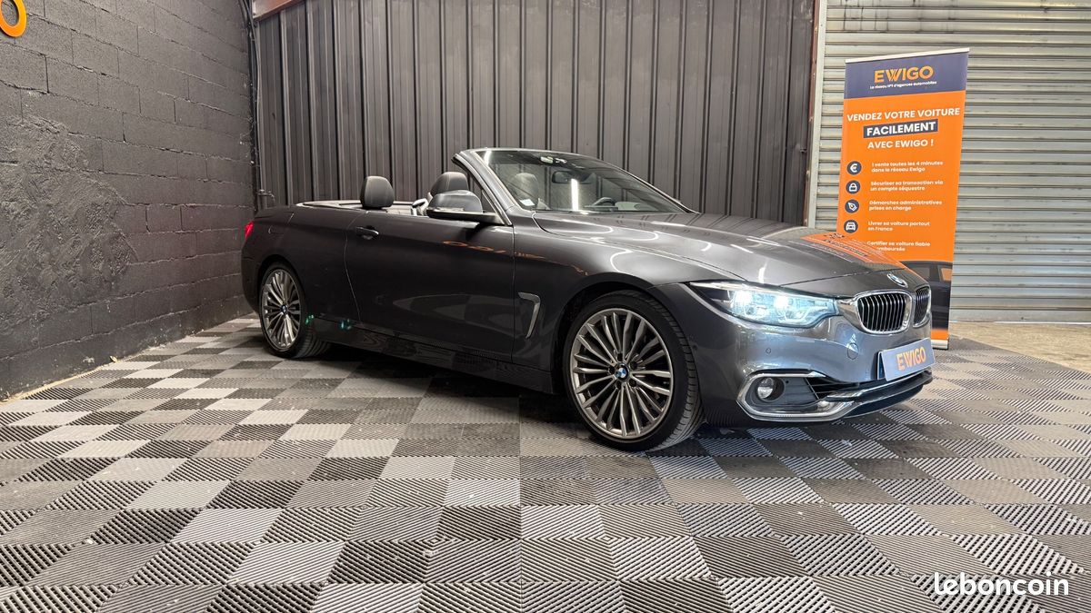 BMW SERIE 4 CABRIOLET 2.0 420 I 185 SPORT BVA - HARMAN / SIEGES CHAUFFANTs (image 20)