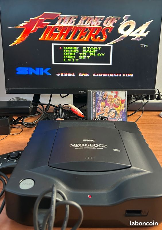 NeoGeo CD complete + 2 manettes + 4 jeux (image 17)