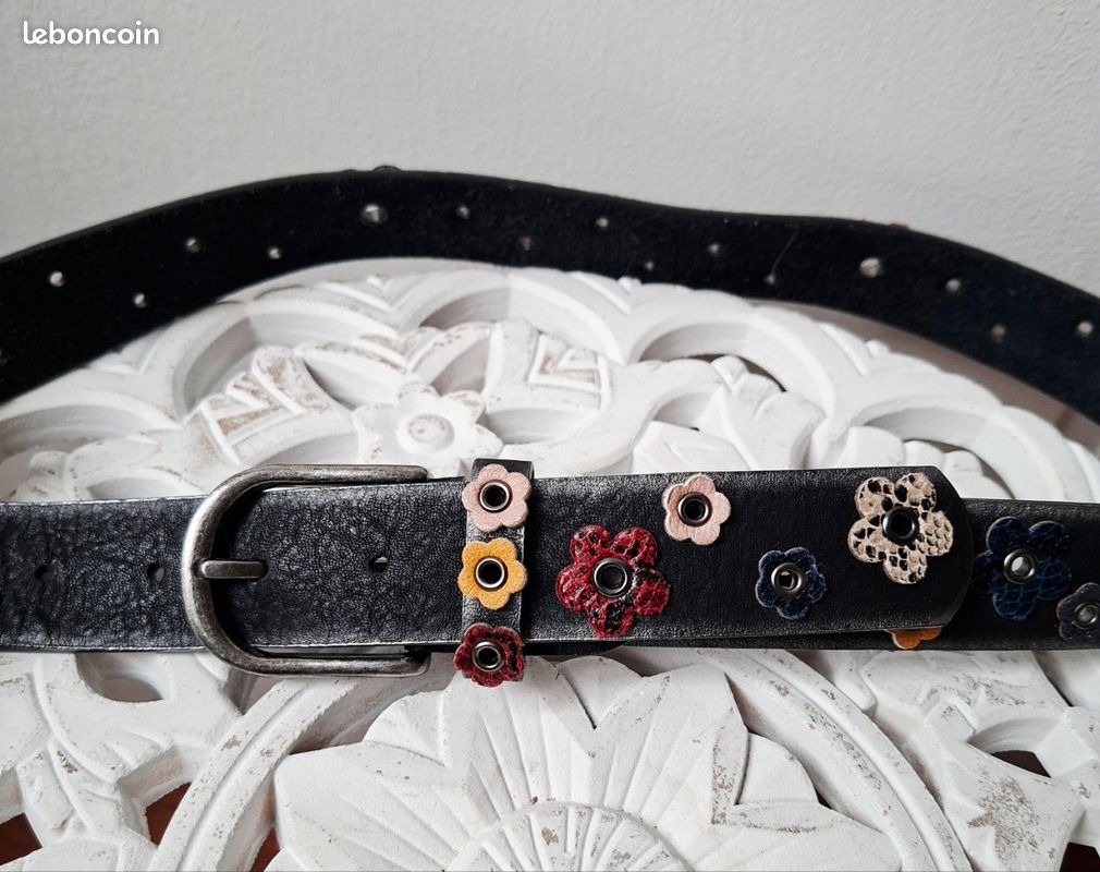Ceinture en cuir pleine fleur Calvin Klein® | LV04D7024GUB1