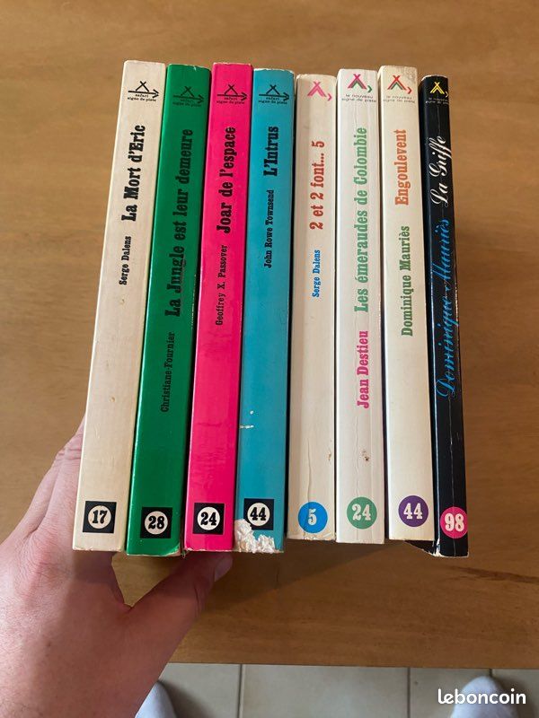 8 Livres SIGNE DE PISTE Alsatia Pierre Joubert (image 2)