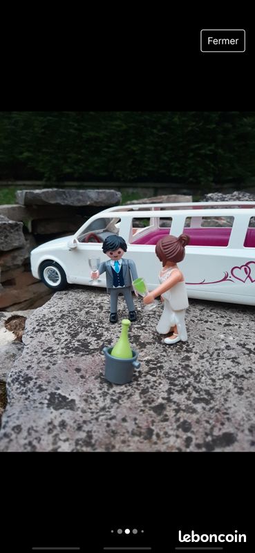 Playmobil limousine et mariés (image 5)