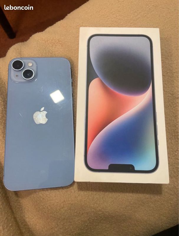 Iphone 14 blue 128 g (image 1)