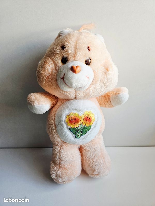 Peluche Bisounours rose Grosfarceur CARE BEARS