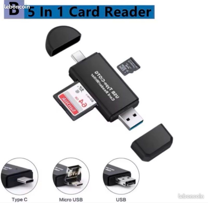 Carte USB NEC Et Lecteur De Cartes Pour PC Bureau - Occasion