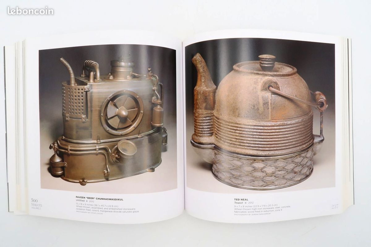 500 théières Volume 2 - Jim Lawton céramique argile teapots (image 6)