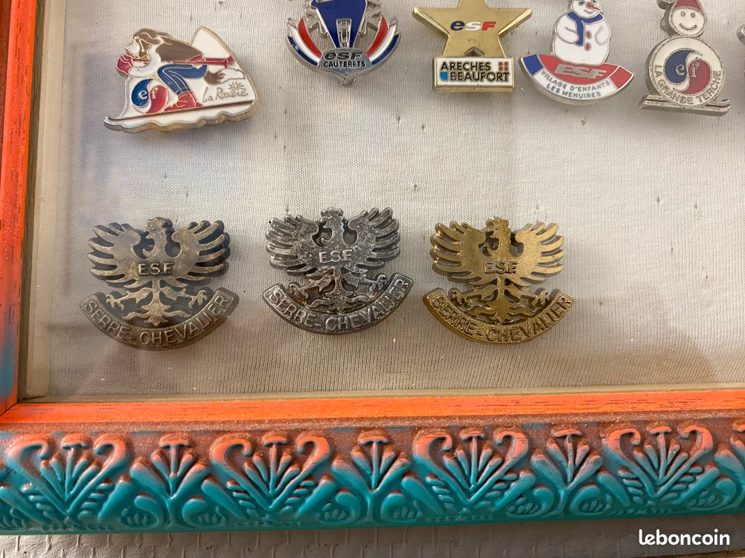 Insigne de Ski Broche Badge ESF 1 étoile Decat Paris