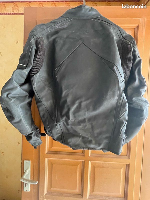 Blouson moto cuir strada Équipement moto