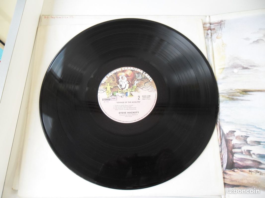 Disque Vinyle 33 t STEVE HACKETT (image 3)