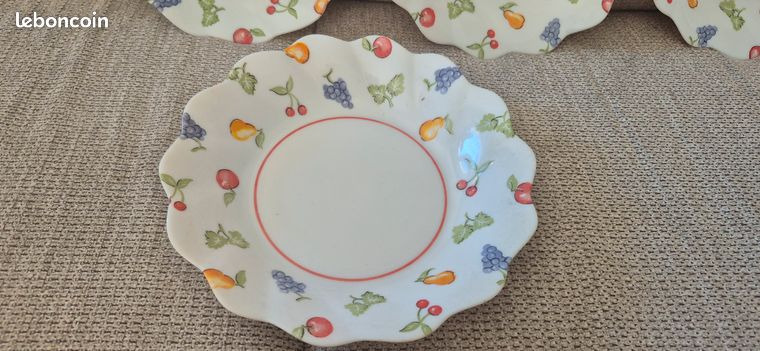 Beurrier français vintage des années 70, arcopal fruits de france