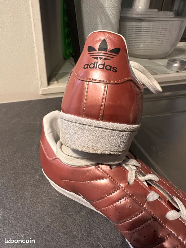 Basket superstar adidas cuivrées 38 TBE (image 7)