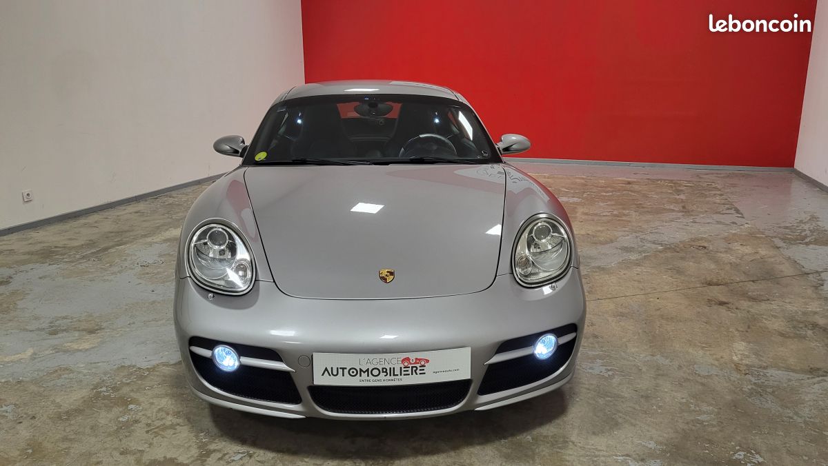 PORSCHE Cayman CAYMAN S 3.4 295CV BV6 PACK CHRONO CUIR COMPLET VOLANT MULTIFONCTION (image 2)