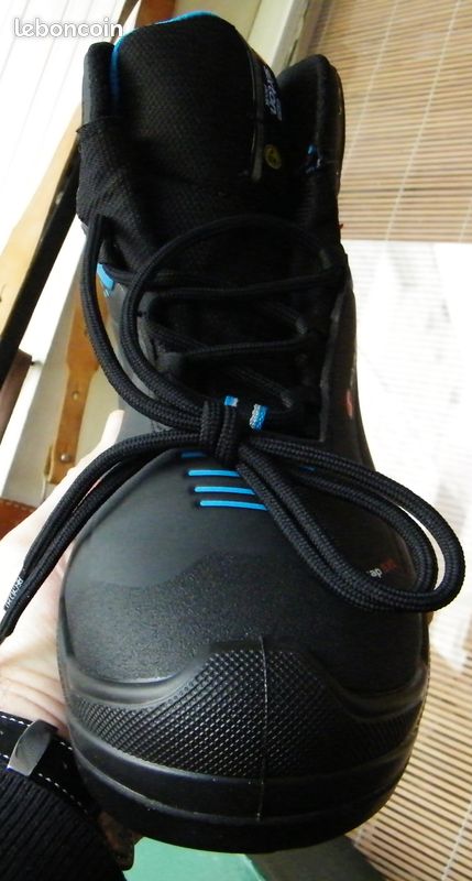 Chaussures bottines de sécurité en cuir et toile Sixton peak neuves 40 homme (image 14)