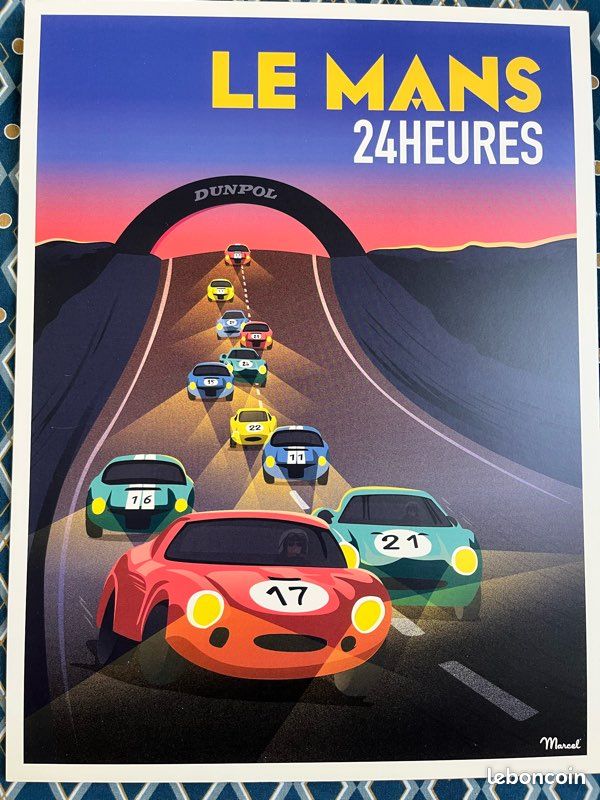 Affiche -- 24H du Mans on Behance