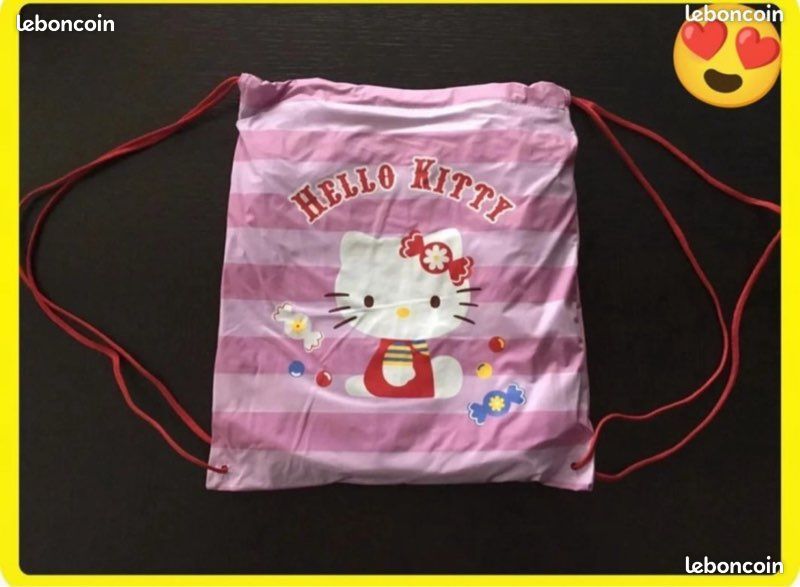 Long imperméable Hello Kitty 6 ans et son sac à dos (pic92800) (image 3)