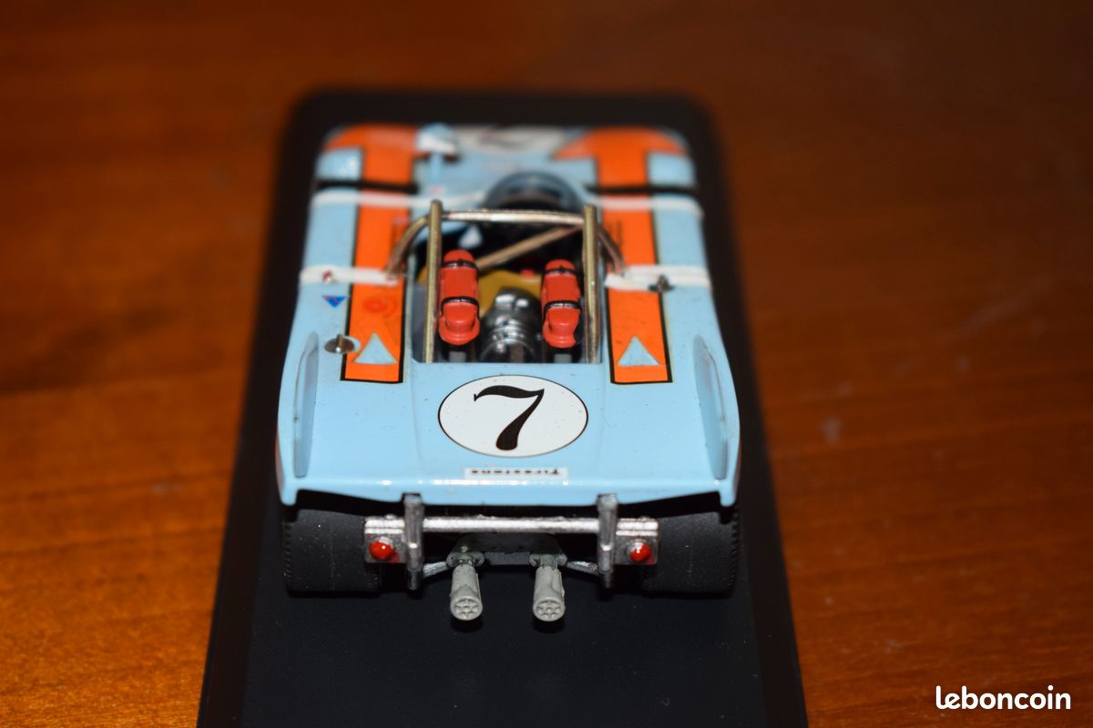 Porsche 908/3 #7 Retired Targa Florio 1971 Siffert / Redman GULF 1/43 (image 4)