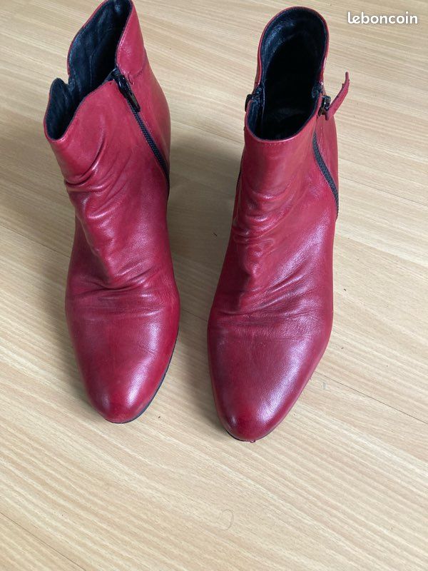 Bottines cuir (image 3)