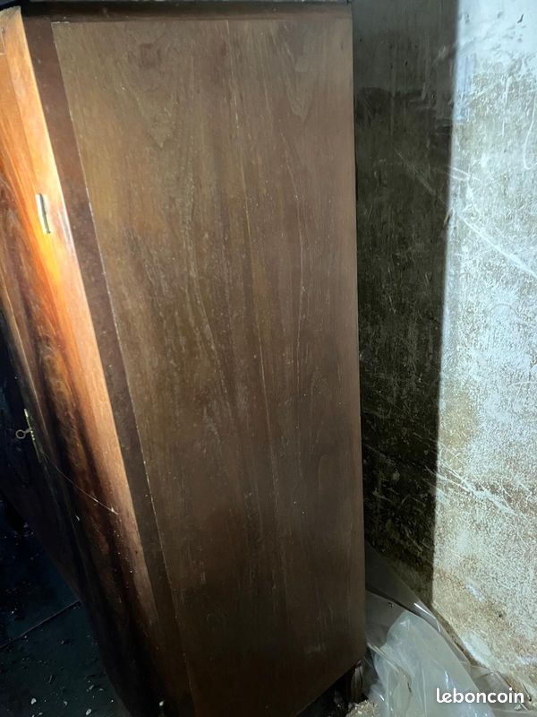Buffet bahut avec marbre et miroirs (image 4)