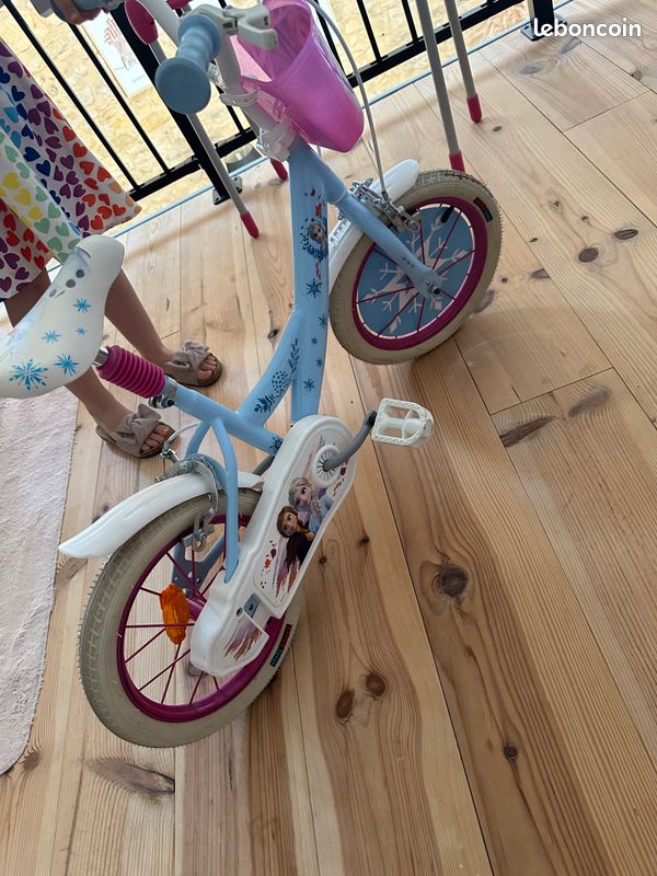 Vélo enfant Fille 14'' PAT PATROUILLE / STELLA Pour enfant 90 cm à 105