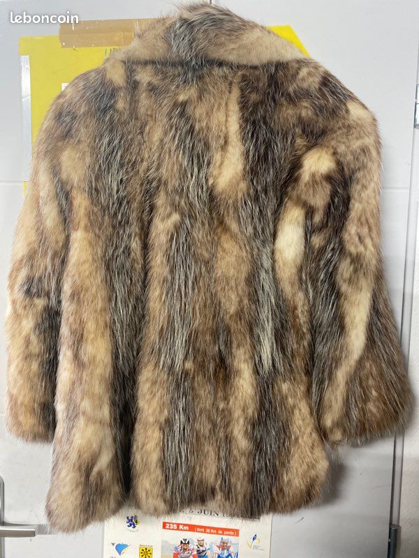 Ancienne veste en fourrure femme marque chocquenet paris (image 5)