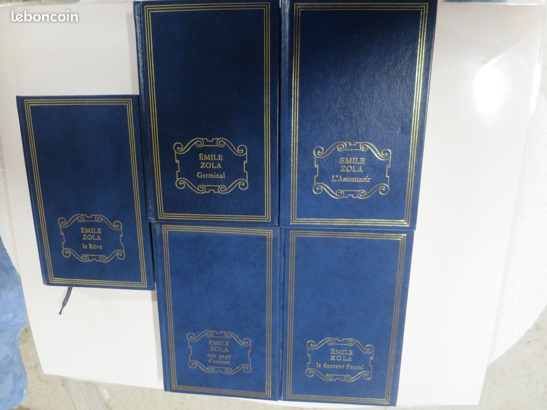 5 LIVRES de EMILE ZOLA : 20 EUROS (image 6)