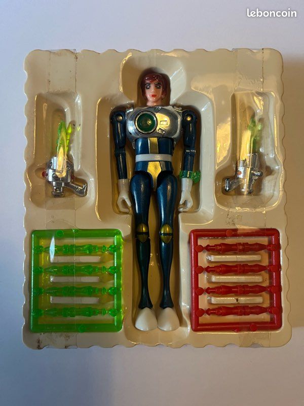 Figurine CAPITAINE FLAM POPY 1980, Neuve En Boîte Française Originale, Fabriquée à Hong Kong, Rare