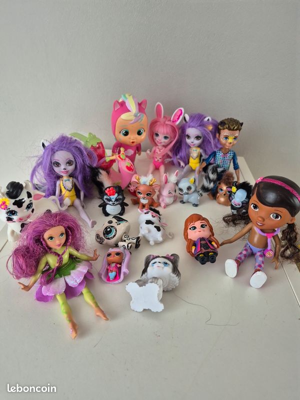 Coffret Poupée Enchantimals Deanna Dragon 30cm & figurines Dragons