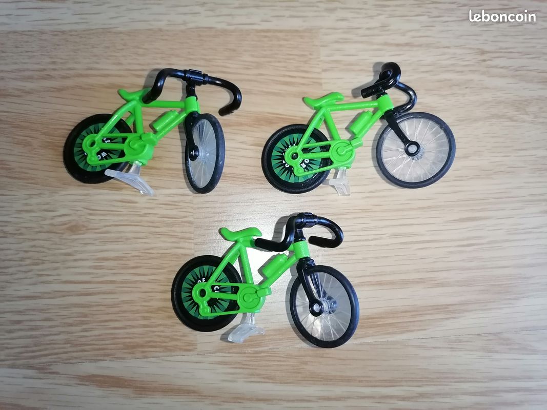 Playmobil vélos de course vert Jeux Jouets