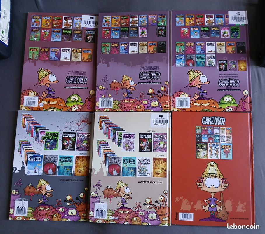 Lot de 6 bd game over (image 2)