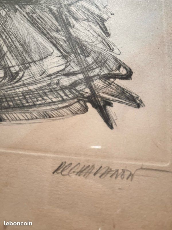 Lithographie Louis Chavanon (image 2)