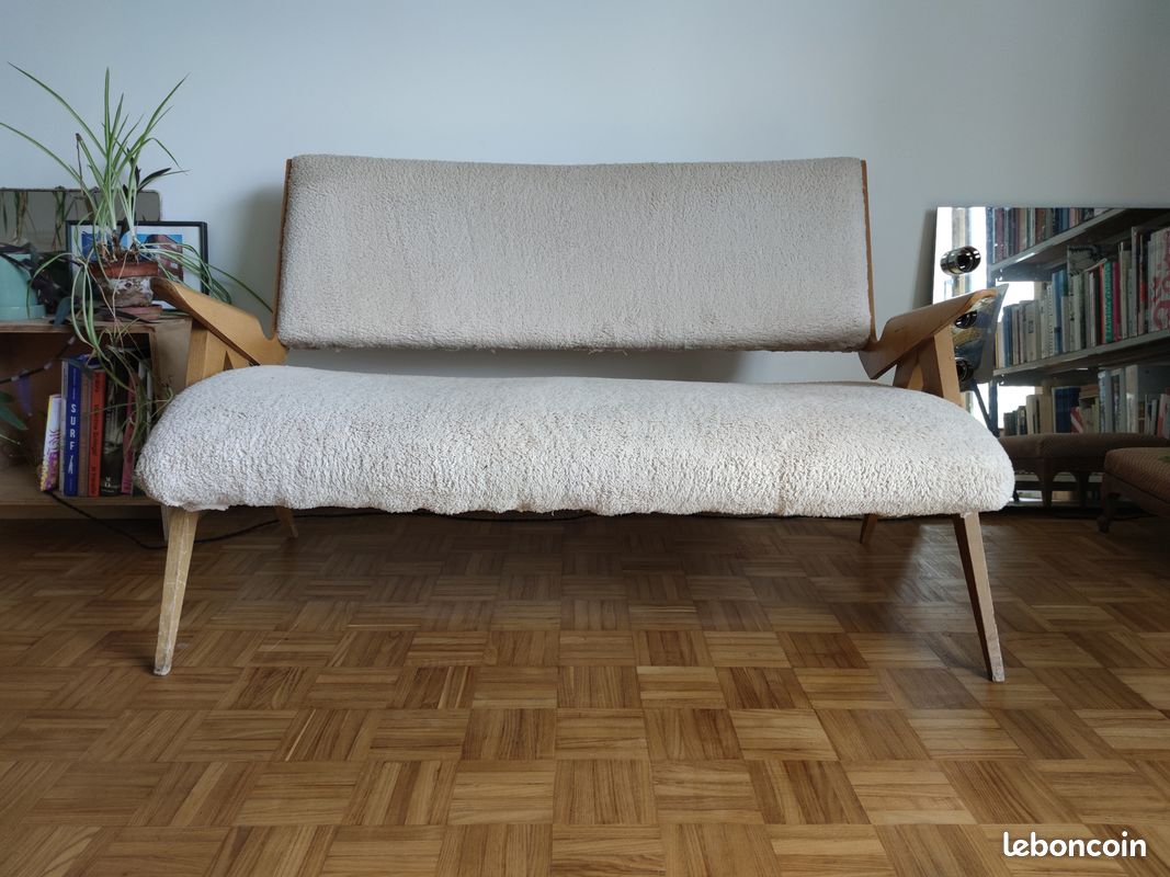Canapé vintage style scandinave (image 3)