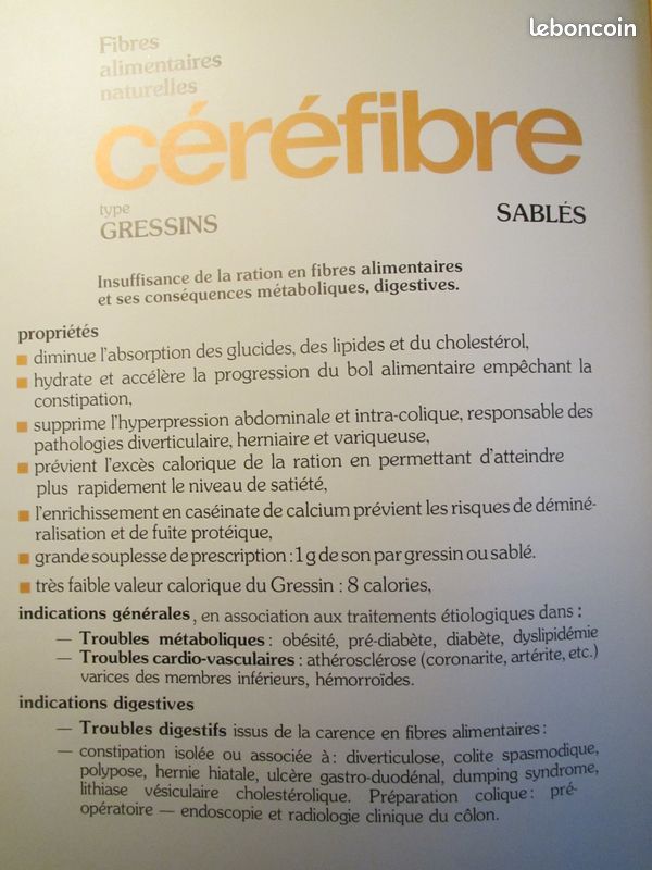 Fibres alimentaires naturelles ; diététique (image 8)