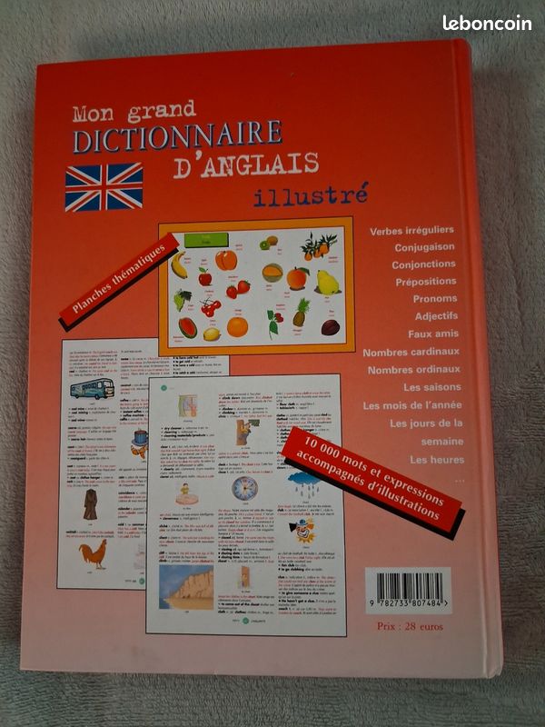 Mon grand DICTIONNAIRE D'ANGLAIS illlustré (image 2)