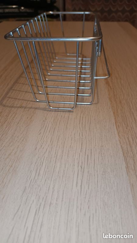 Panier inox salle de bain (image 2)