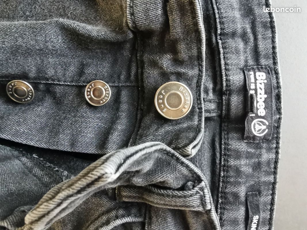 Pantalon jeans skinny Bizzbee (image 3)