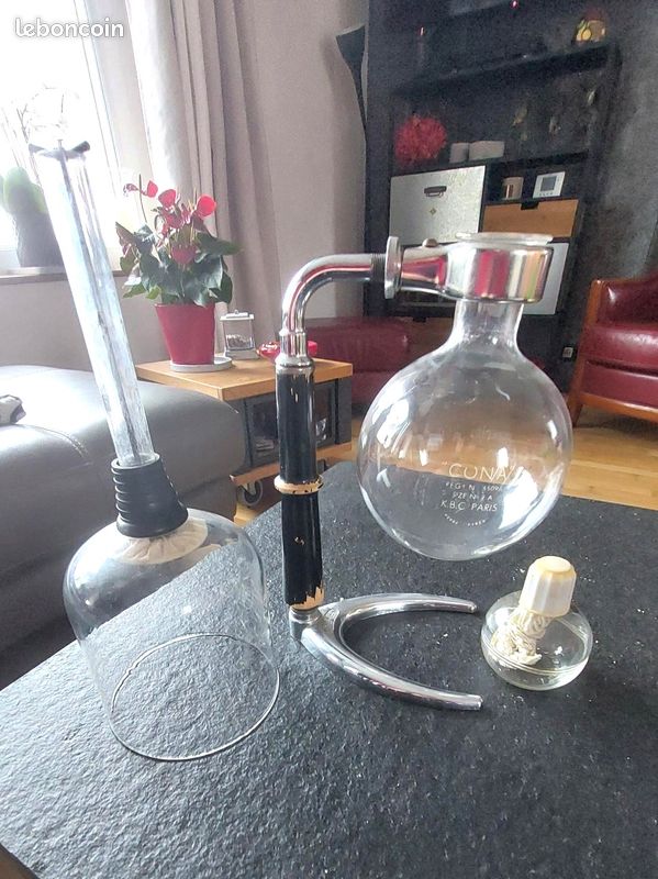 Ancienne Cafetière CONA Des Années 60 En Verre - Jamais Utilisée - Réf 520