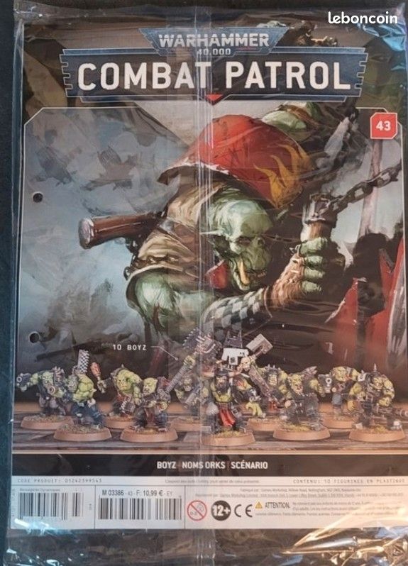 Warhammer 40k ork boyz et seigneur de guerre (image 4)