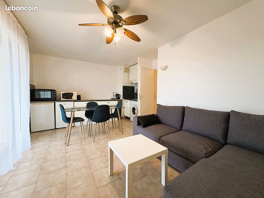 Appartement 2 pièces 30 m² · à Canet-en-Roussillon · 30 m² · 500 €/mois