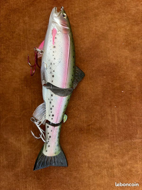 Leurres de pêche L&S Mira-Lure vintage : plombs à oeil en verre Leurres de pêche L&S Mira-Lure vintage : plombs à oeil en verre
